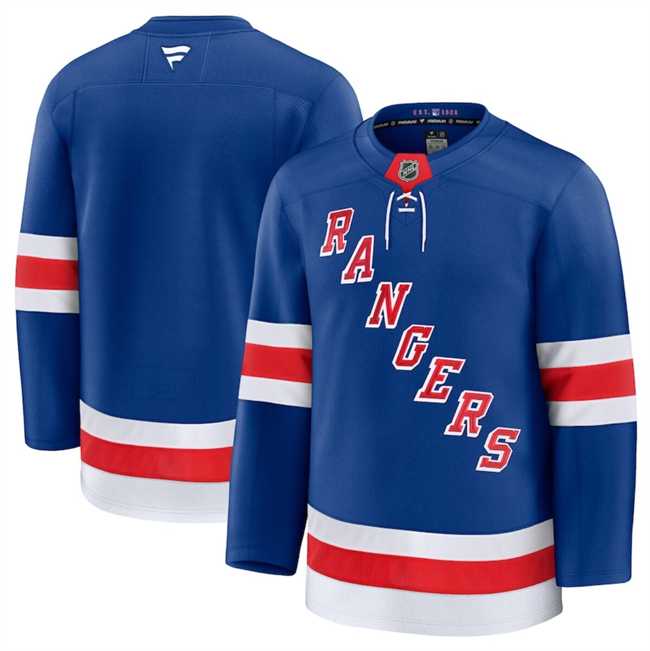 Mens New York Rangers Blank Royal 2024-25 Home Stitched Hockey Jersey Dzhi->new york rangers->NHL Jersey